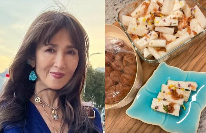 【工藤静香】　「長芋の梅和え」　手作り「おつまみ」写真を公開　ティータイムの様子も|TBS NEWS DIG