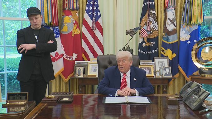トランプ大統領　マスク氏の「批判後悔」表明に「良いことをした」と評価|TBS NEWS DIG