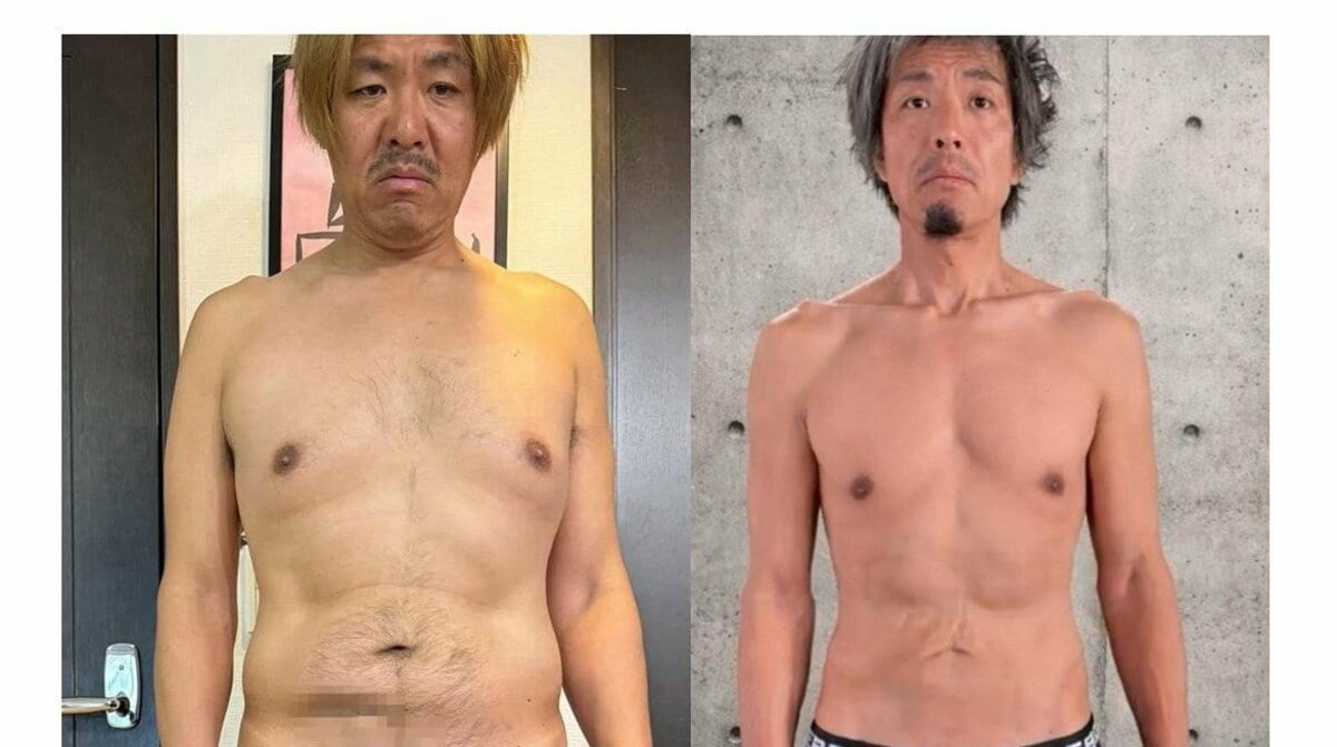 トータルテンボス・藤田 】 ダイエットで「17．4キロ減」 ビフォー