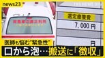 救急車「必要なし」→「選定療養費」発生…救急搬送“新制度”に試行錯誤する医療の現場 口から泡…子の搬送にも“徴収” 母親「納得できない」【news23】|TBS NEWS DIG
