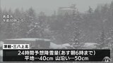 青森県むつ市脇野沢で１２時間降雪量が３６センチ　観測史上１位　|　青森のニュース│ATV NEWS│青森テレビ
