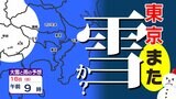 【また雪?東京 横浜 さいたま】きょう初夏の陽気だけど 「土日は寒の戻り 」関東平野部で雪も【雪はいつから どこで?】雪シミュレーション15日(土)~17日(月)|TBS NEWS DIG