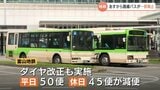 地鉄バスが一部区間廃止 運転手不足背景に10月1日から 減便のダイヤ改正も 富山|TBS NEWS DIG