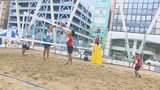 大分市中心部に“砂浜”出現 デフビーチバレー国際親善大会 | 大分のニュース|OBS NEWS|大分放送