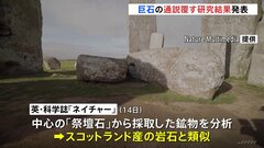 英・世界遺産 ストーンヘンジ 中心にある「祭壇石」はスコットランドから海路輸送か| TBS CROSS DIG with Bloomberg