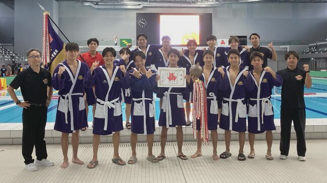 沖縄勢初の九州王者に！那覇商水球部が九州高校総体を初制覇|TBS NEWS DIG