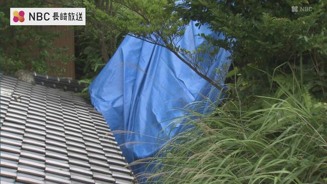 長崎市で強い雨 民家裏の石垣が崩れる被害も 気象台 土砂災害などに注意・警戒呼びかけ|TBS NEWS DIG