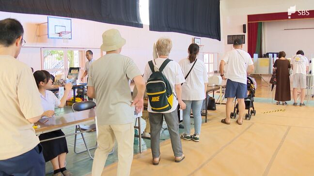 参議院選挙 静岡県内でも投票進む 期日前投票は“過去最多” 選挙区と比例代表の投票用紙を間違えて渡すミスも|TBS NEWS DIG