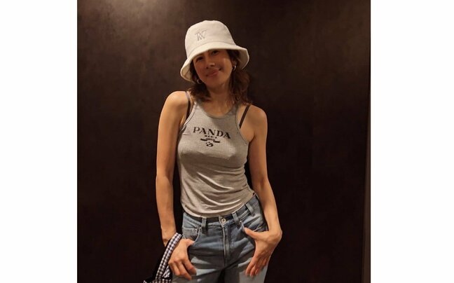 【 長谷川理恵 】 「51歳のタンクやばっ」　息子からツッコミも…「好きなもん着て好きなことして年齢からの見た目を気にしてる時間などない」|TBS NEWS DIG