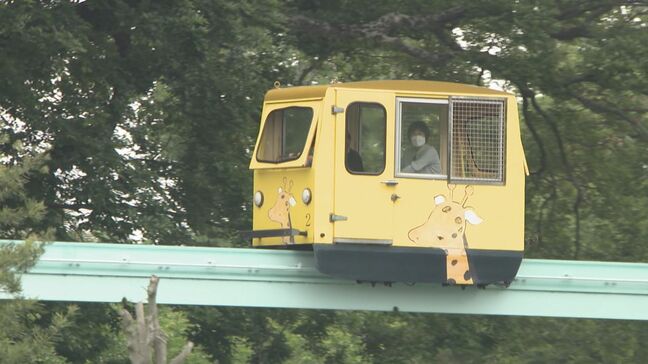 熊本市動植物園のモノレール 9月いっぱいで運行終了 45年を経て部品調達が困難に|TBS NEWS DIG