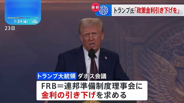 トランプ大統領 政策金利引き下げ求める考え OPECに原油価格の引き下げも要請へ |TBS NEWS DIG