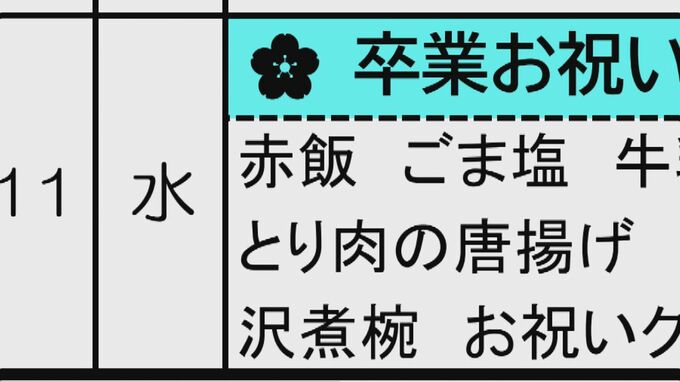 「震災の日に赤飯はおかしい」指摘受け破棄した赤飯代、教育長が私費で支払い　市教育委「不適切だった」福島・いわき市|TBS NEWS DIG