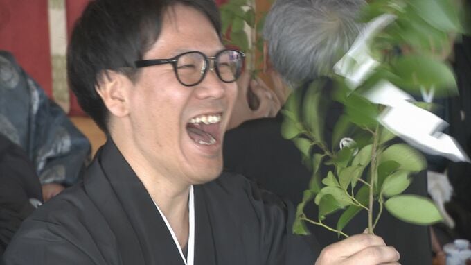 来年のしあわせなどを願って声高らかに笑う　天下の奇祭・笑い講　山口県防府市|TBS NEWS DIG