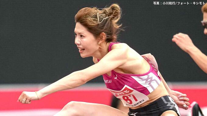 100mH・中島ひとみが日本歴代2位の12秒71！参加標準突破で東京2025世界陸上代表へ大きく前進【陸上WAコンチネンタルツアー】|TBS NEWS DIG