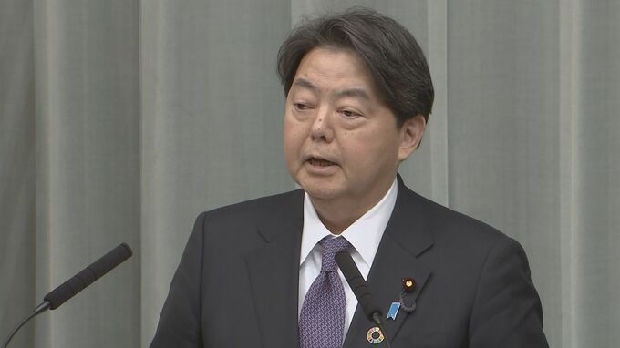 林官房長官「捜査機関の活動内容に関わること」言及避ける 資金問題巡り安倍派・二階派に家宅捜索