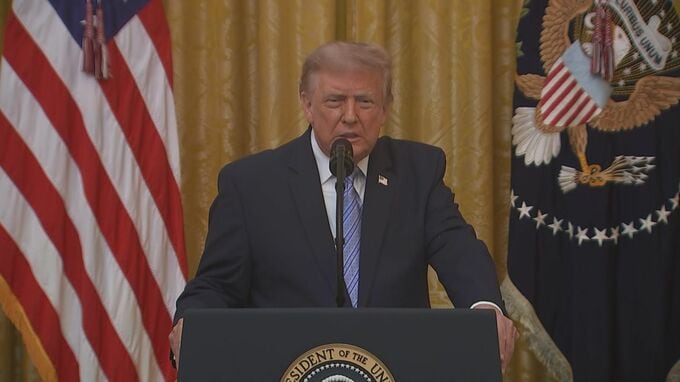 トランプ大統領「大気汚染のコストは関税に上乗せ」カナダの山火事対応を批判