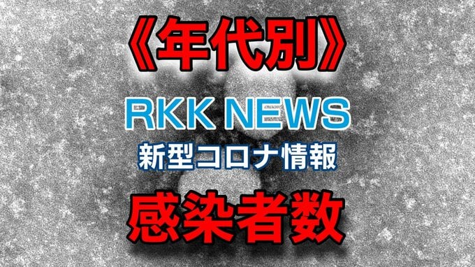 【年代別感染者数】新型コロナ 熊本県新規感染数 3月25日（土）発表　|　熊本のニュース｜RKK NEWS｜RKK熊本放送