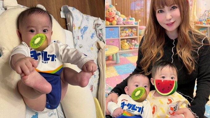 【 中川翔子 】双子の弟くん「足持ってジャーン」まさに〝ハッピーベイビーのポーズ〟　「母からの遺伝」をフォロワーに問いかけも|TBS NEWS DIG
