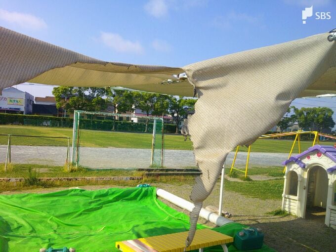 市立幼稚園の砂場の日除け布など焼く　不審火の疑いで警察が捜査＝静岡・磐田市　　|　静岡のニュース | SBSNEWS | 静岡放送
