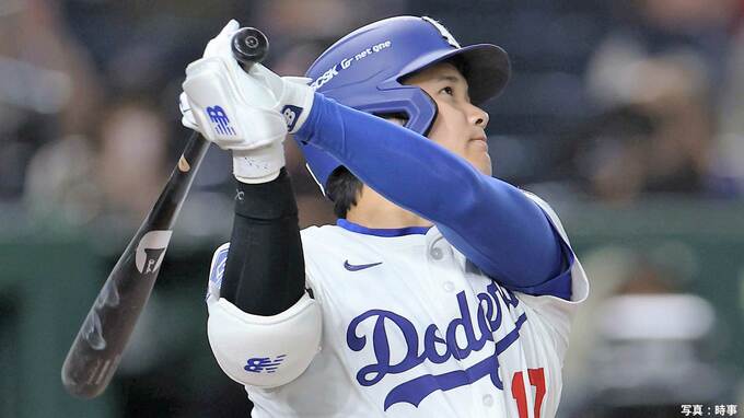 大谷翔平、待望の今季1号！自身最速の開幕8打席目で達成、VTR検証後にHR判定→ドームに大歓声響く|TBS NEWS DIG