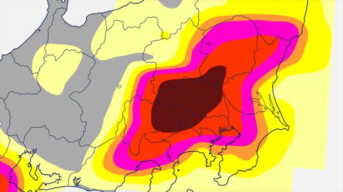 【関東甲信】18日昼過ぎから夜遅くにかけ　雷を伴った激しい雨や非常に激しい雨の所が　大雨となるおそれ【雨と風のシミュレーション・発雷確率】|TBS NEWS DIG