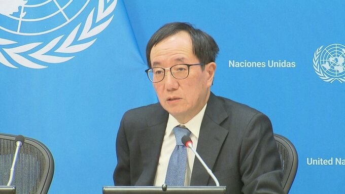 日本が安保理議長国に就任　山崎大使が会見「私たちの究極の目標は核兵器のない世界だ」