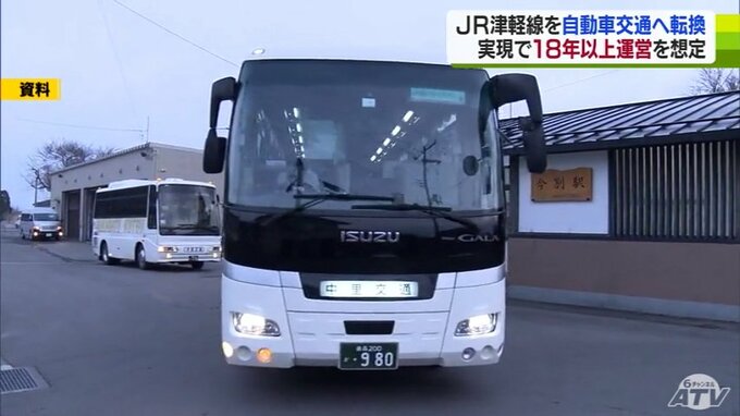 「どちらの交通体系の方が利便性が高く、かつ持続的に運営できるか」JR側は自動車交通へ転換が実現で『18年以上』の運営想定　鉄道の『存続』と『廃止』を巡る議論　JR津軽線沿線市町村会議|TBS NEWS DIG