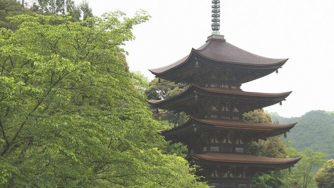 「山口に来て喜んでもらえたら」国宝瑠璃光寺五重塔　足場撤去後初のＧＷ|TBS NEWS DIG