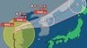 【台風情報】最大瞬間風速25m/s 「台風9号（バービー）」あさって（15日）には日本海へ…今後の進路は？【気象庁13日午前6時45分発表】　|　岡山・香川のニュース | 天気 | RSK山陽放送
