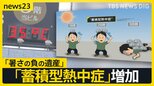 東京で9日連続の猛暑日 過去最長タイに…都内クリニックで増加 “蓄積型熱中症”とは?「暑さの“負の遺産”なるべくその日に解消を」【news23】|TBS NEWS DIG