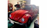 【テリー伊藤】　「1974年式　VWビートルカブリオレ　GETしました！」　喜び明かす　「奇跡のワンオーナー、実走6800キロ、2桁ナンバー　外装、走り最高」|TBS NEWS DIG