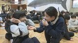 クジラを身近に感じて　小学校で出前授業　骨伝導機器も体験　山口・宇部　|　山口のニュース・天気・防災｜tys NEWS｜ｔｙｓテレビ山口