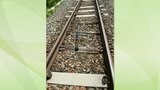 工事後の線路内に“置き忘れ”　JR大船渡線の列車が三脚と接触　防草シート設置後に撤去し忘れる　脱線やけが人なし　岩手・一関市　|TBS NEWS DIG