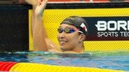5大会連続メダルへ、鈴木聡美が30秒35の全体2位で決勝進出！加藤心冨も4位で決勝へ　女子50ｍ平泳ぎ【アジア大会】|TBS NEWS DIG