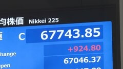 【速報】日経平均株価、900円余り値上がりで4日ぶり上昇　一時は1600円超上昇　AI半導体関連で買い戻しが優勢　中東情勢緊迫化懸念は限定的| TBS CROSS DIG with Bloomberg
