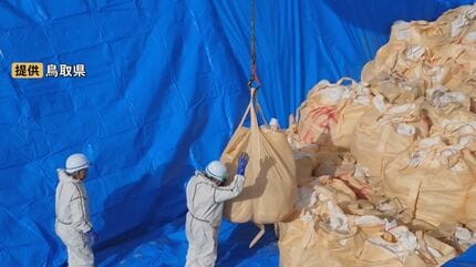 養鶏場での鳥インフルエンザ 殺処分した7万5000羽の埋却終了 引き続き