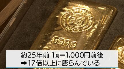 純金の風炉と茶釜のセットは1憶9千万円超 高騰する「金」に熱い視線