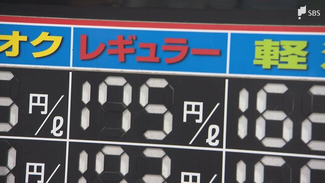 「また上がっちゃうと嫌だから入れておこうかな」ガソリン小売価格が県内6週間ぶりの下落 政府の補助金が奏功も先行きは不透明=静岡|TBS NEWS DIG