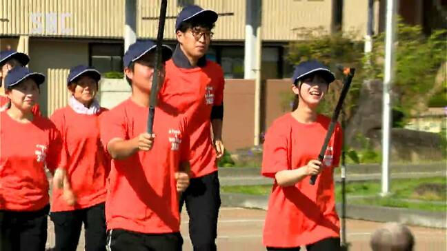 核兵器の廃絶や戦争のない世界の実現を訴え　反核平和の火リレーがスタート　県内すべての自治体を来月22日までまわる|TBS NEWS DIG