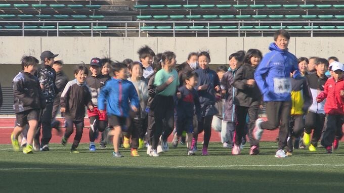 小中学生に走る楽しさ伝える　実業団選手が陸上教室で直接指導　山口　|　山口のニュース・天気・防災｜tys NEWS｜ｔｙｓテレビ山口