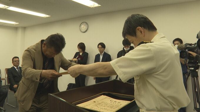 ボート転覆事故の行方不明者を救助　仙崎海上保安部が4人に感謝状|TBS NEWS DIG