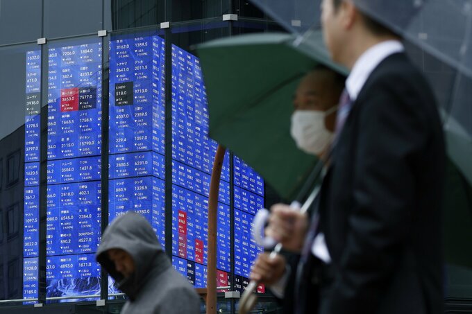 【日本市況】株大幅安、利上げ懸念の米テック株売り波及－債券も下落