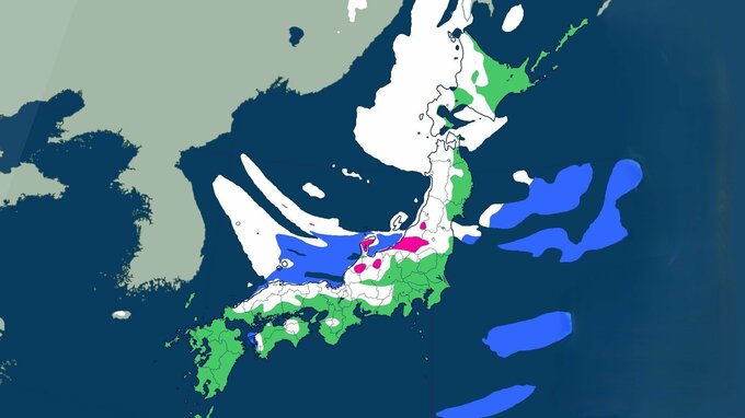 【大雪情報】3連休は「成人の日」にかけ大荒れ　東北100cm、北陸・東海・近畿70cm、北海道・関東甲信50cm超の警報級の大雪か【雪と雨のシミュレーション】　|　大分のニュース｜OBS NEWS｜大分放送