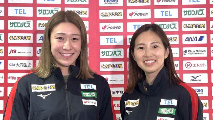 石川真佑「高い意識を持って試合に臨んでいきたい」バレー女子日本代表がVNLへ向け出発　目標は「メダル獲得、優勝する」|TBS NEWS DIG