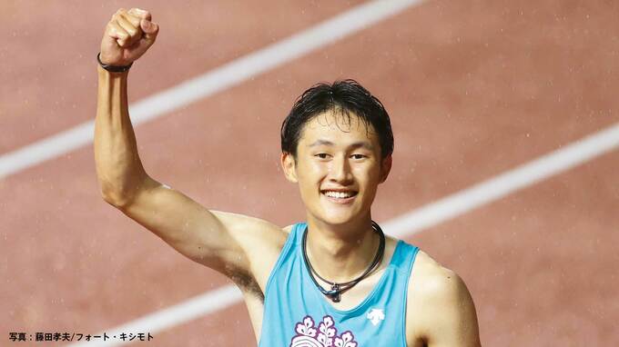 男子200mで鵜澤飛羽が金メダル！“かめはめ波ポーズ”で日本歴代8位の20秒23をマーク　上山紘輝は銅メダル【アジア選手権】|TBS NEWS DIG