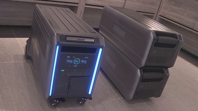 家庭用蓄電池めぐり競争激化　1日分の電力が持ち運べる蓄電池も発売へ|TBS NEWS DIG