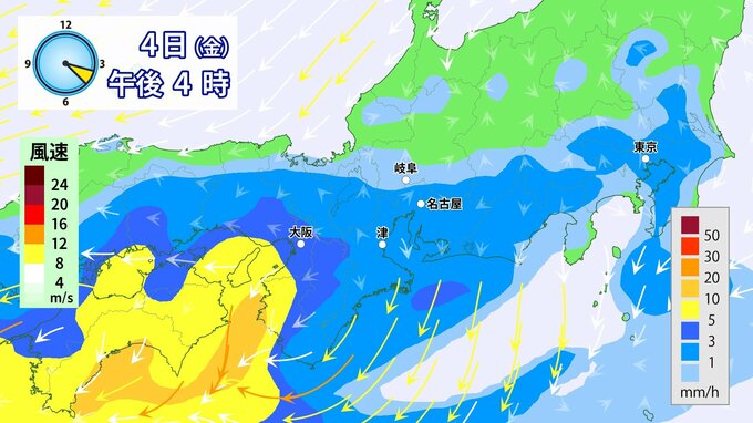 東海地方 月曜日にかけて警報級大雨か 影響長引くおそれ “迷走台風”と”秋雨前線” 今後の雨･風シミュレーション【台風情報】|TBS NEWS DIG
