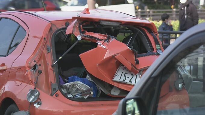 ｢車が単独で横転し、人が出られない｣ 運転していた50代女性を救急搬送…  岐阜市美江寺町の裁判所前で|TBS NEWS DIG