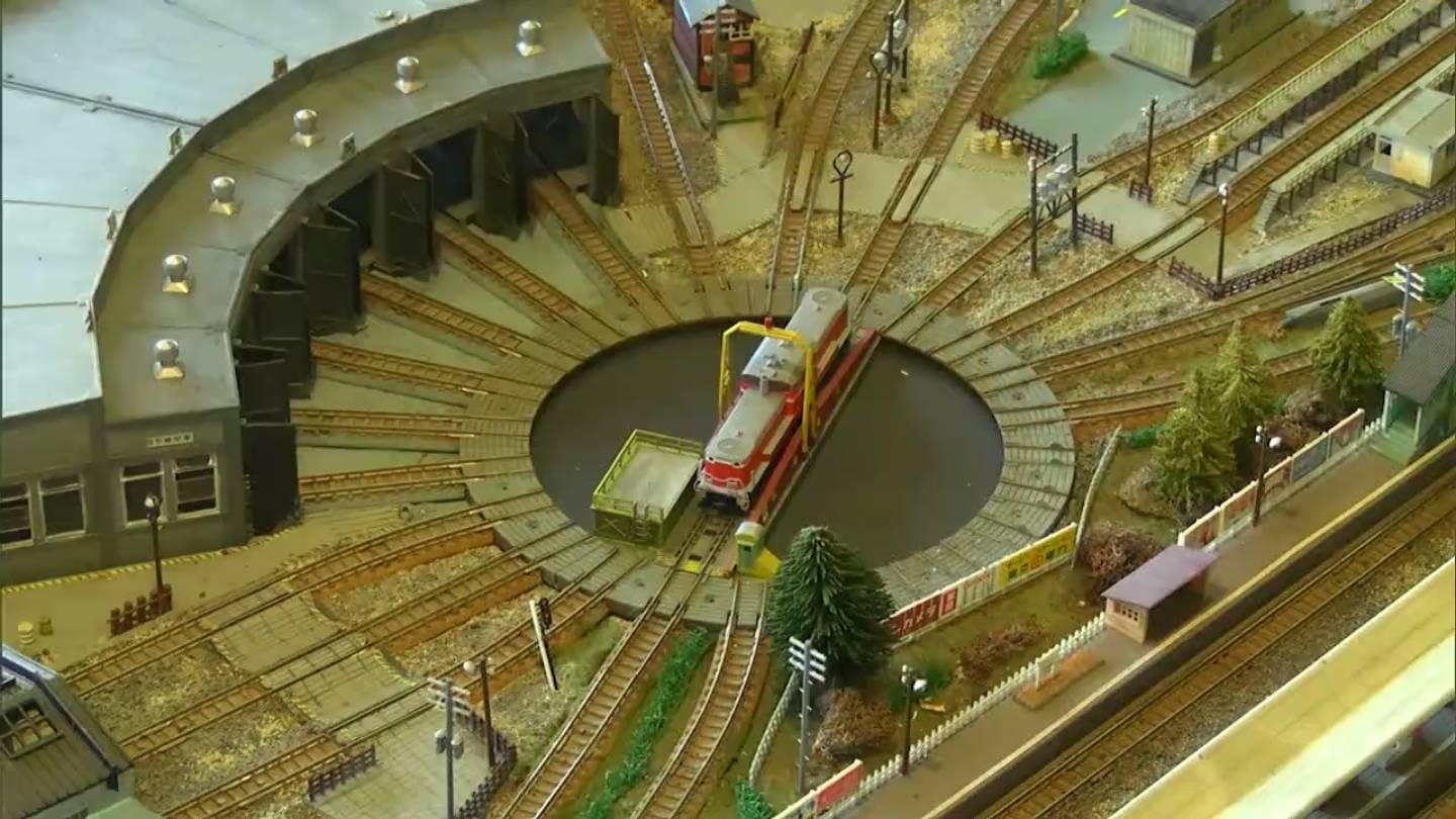 子どもが帰りたくないと」作州城東屋敷に “鉄道のジオラマ” 登場