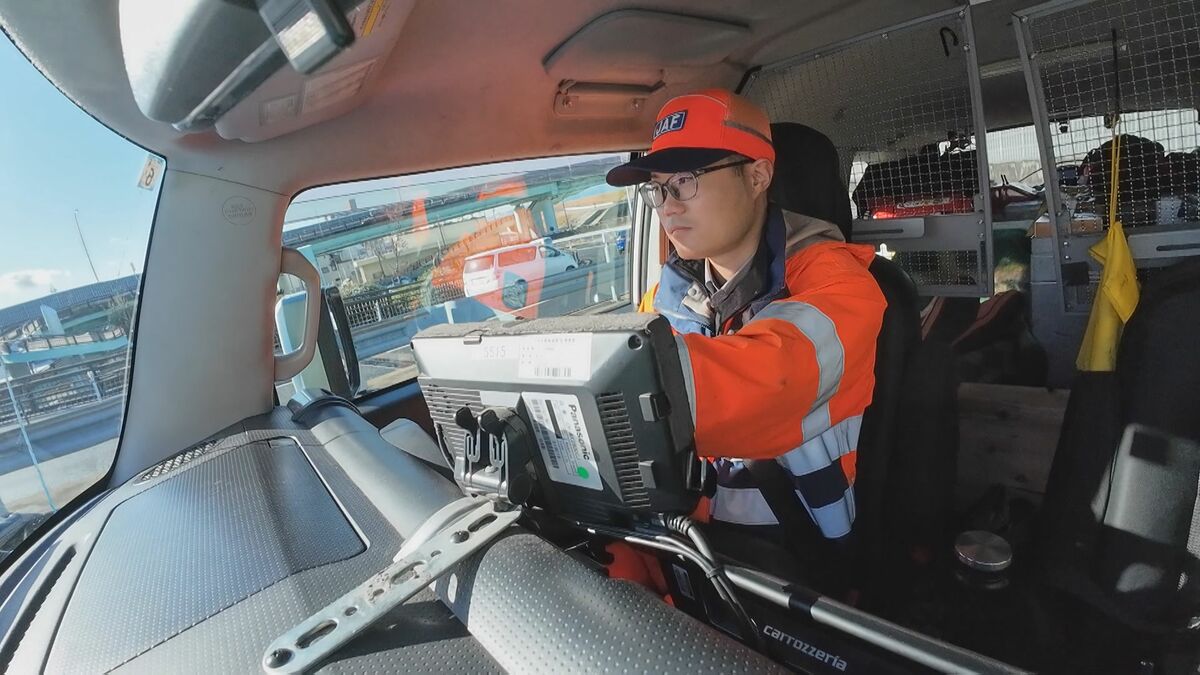 寒さの影響でインロックが増える？ 雪道に欠かせないスタッドレスタイヤ 装着しても油断しないで ｢残り溝や空気圧など定期的な日常点検を｣ JAF隊員に密着